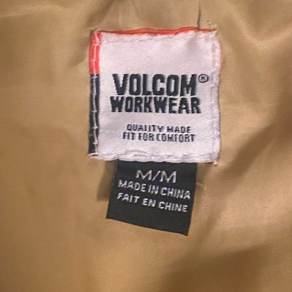 Volcom mens puffer jacket black medium - Picture 10 of 11